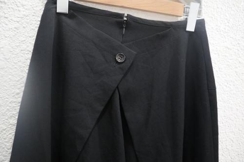 ウールギャバジンラップデザインロングスカートのNT-S19-101