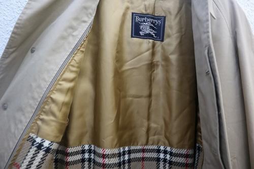 バーバリーズのステンカラーコート