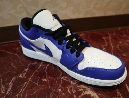 AIR JORDAN 1 LOW GAME ROYAL-BLACK