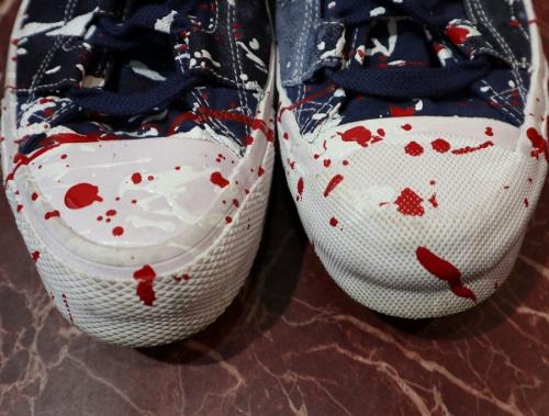 Asymmetric Ghillie Sneakerの町田