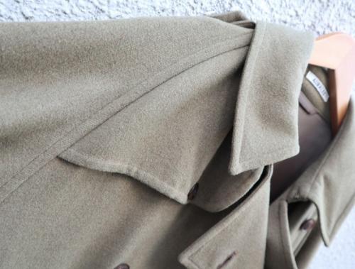 auralee/オーラリー】よりWOOL CASHMERE FLANNEL BIG TRENCH