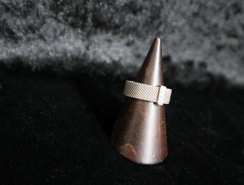 SILVER925の4Pダイヤモンドサマセットリング