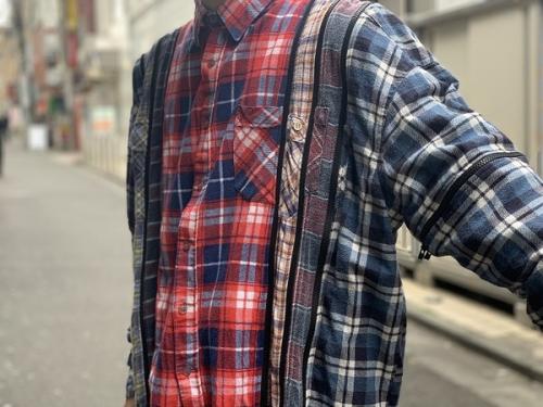 Flannel Shirt - 7 Cuts Zipped Wide Shirt 3