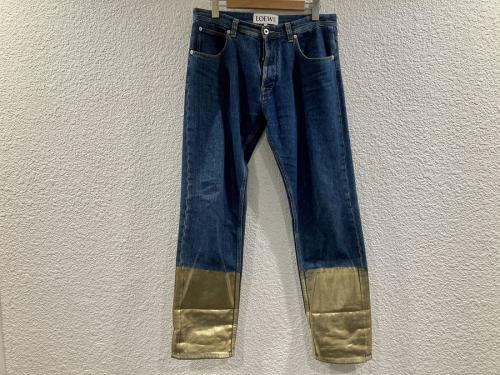 ロエベのGOLD CUFF FISHERMAN JEANS