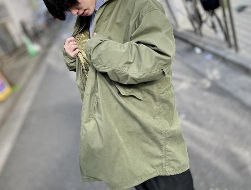 M-65モッズコートのPOLARTEC