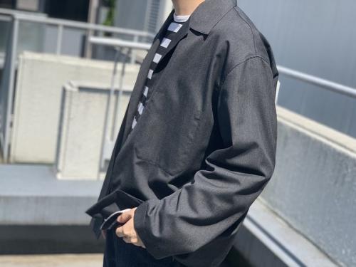 A9SB01WTのWOOL SILK TROPICAL SHIRTS JACKET