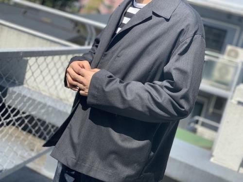 WOOL SILK TROPICAL SHIRTS JACKET