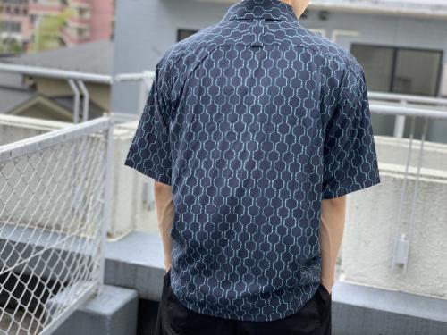 ロトルのH/S OPEN COLLAR SHIRT-HEXAGON