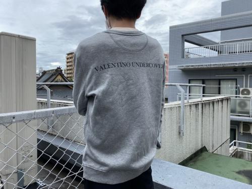 ヴァレンティノ×アンダーカバーのコラボスウェット