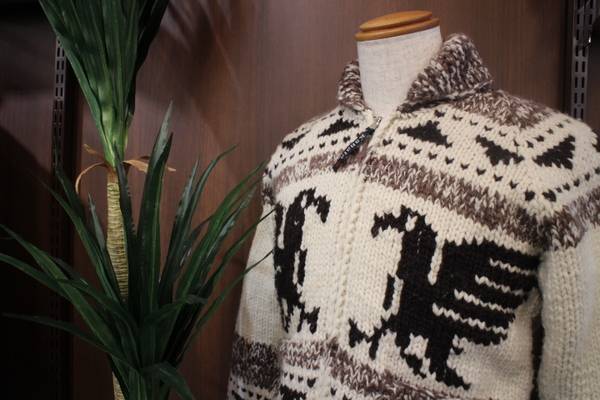 American vintage style ! kanata(カナタ) Cowichan knit cardigan