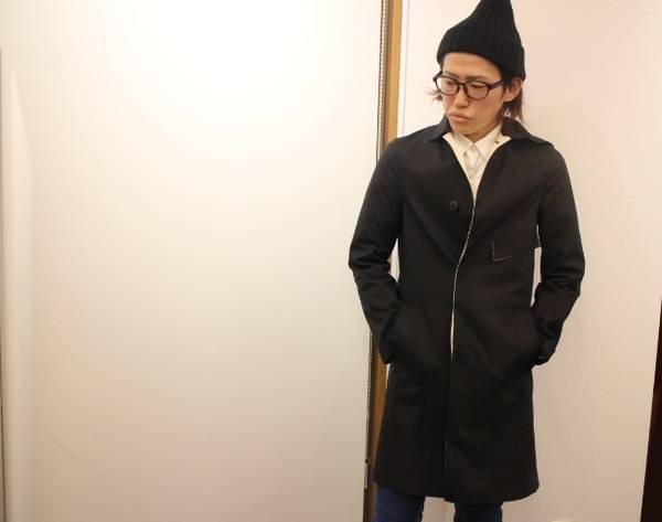 クリストフルメール×マッキントッシュ ゴム引きトレンチコート サイズ2