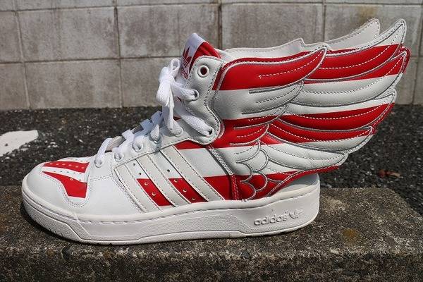ADIDAS×Jeremy Scott コラボスニーカー 星条旗柄 買取入荷