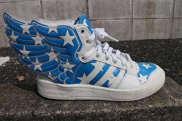 ADIDAS×Jeremy Scott コラボスニーカー 星条旗柄 買取入荷！-[トレ 