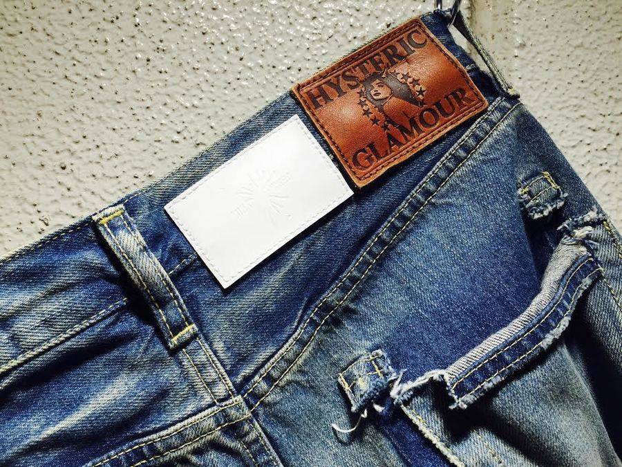 HYSTERIC GLAMOUR×MIHARA YASUHIRO Repair denim pants-[トレファク 