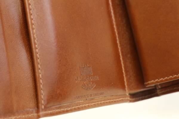 Whitehouse Cox/ホワイトハウスコックス シャドーカーフ3つ折り財布