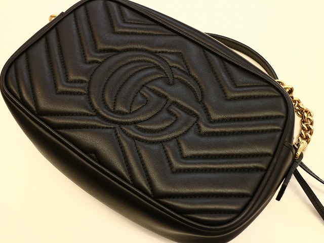 GUCCI/グッチ現行販売品GGマーモントキルティングスモール