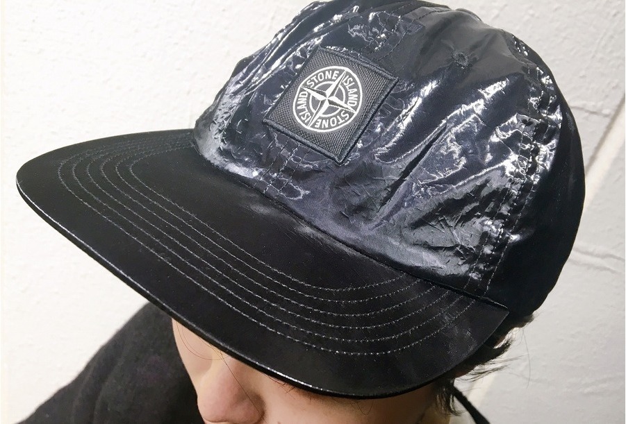 Stone Island New Silk Light 6-Panel キャップ