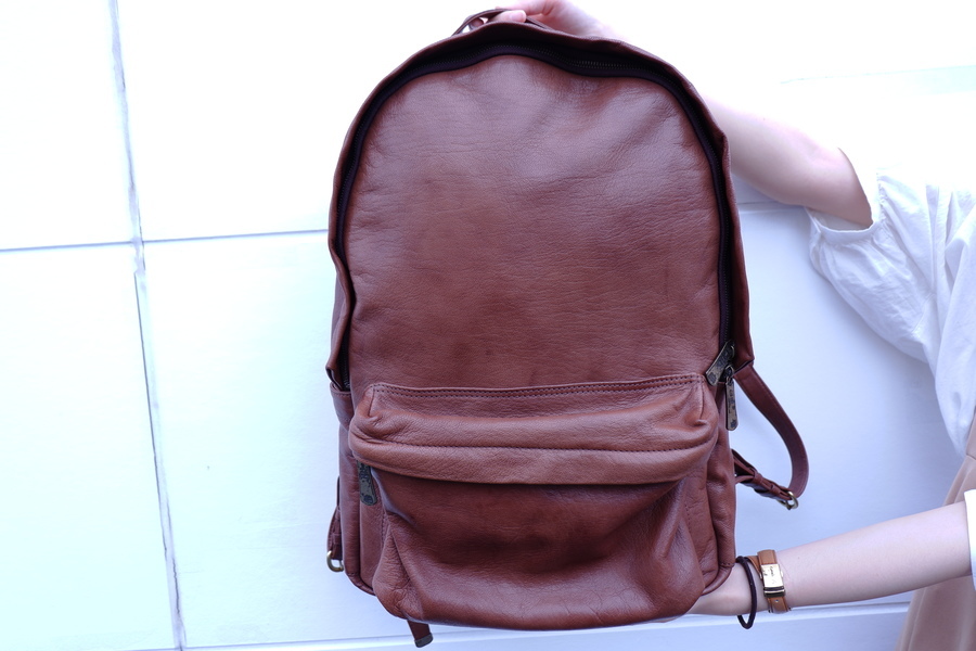 dan genten／ダンゲンテン】からゴートヌメリュックサックのご紹介です