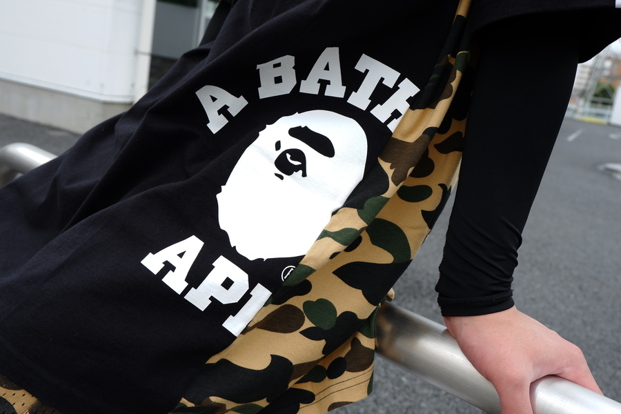 A BATHING APE(アベイシングエイプ) / 90s～00s/裾袖シングル