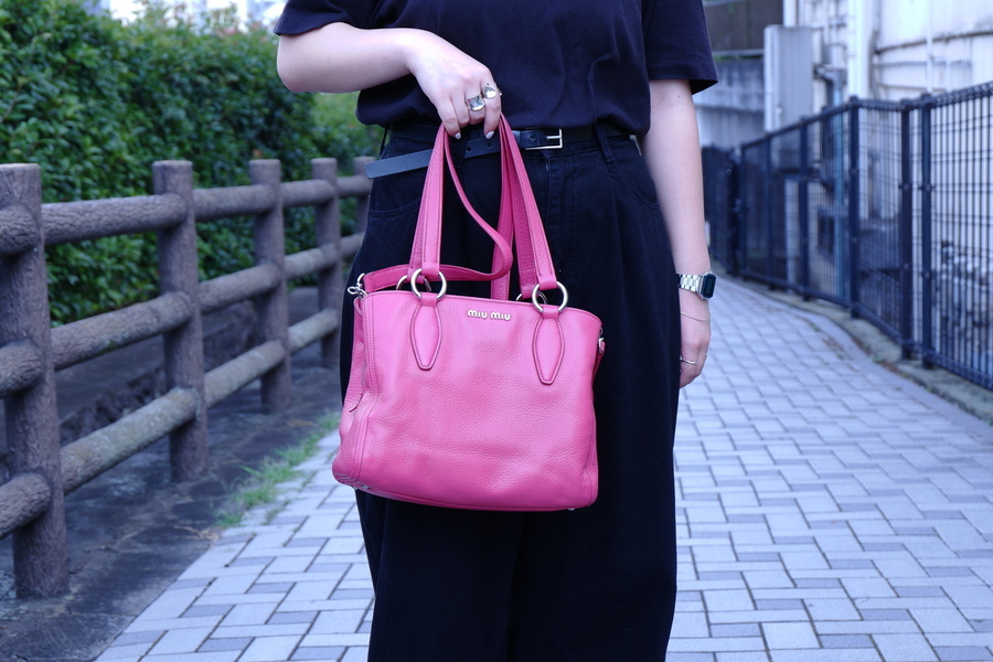 MIU MIU／ミュウミュウ】より2WAYトートバッグが買取入荷いたし