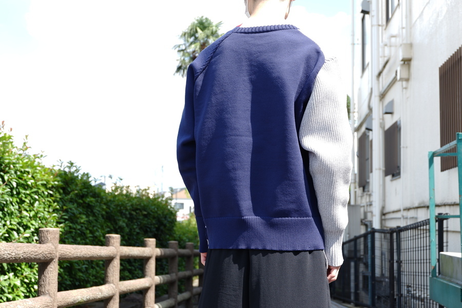 KOLOR／カラー】より20SS ESTER YARN KNIT DOCKING KNITが買取入荷