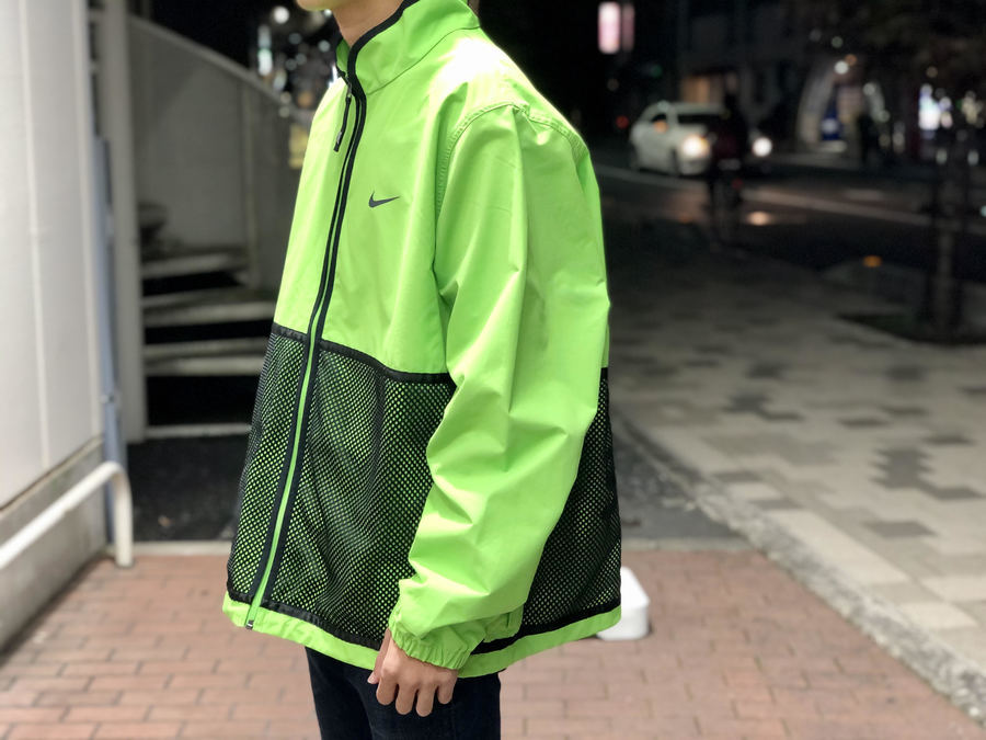 supreme Nike running jacket Green