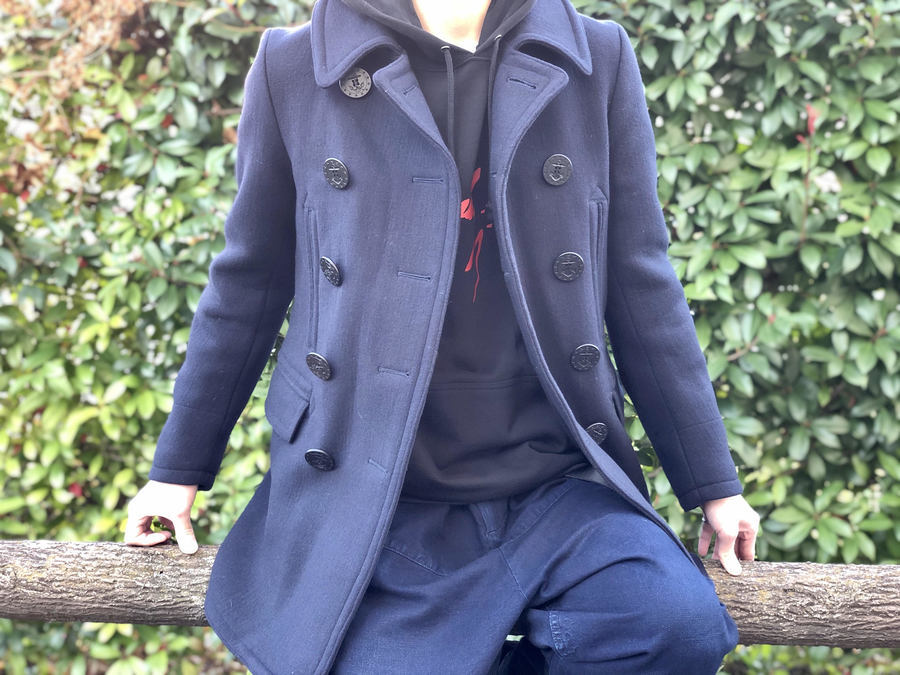 Rags McGREGOR/ラグスマックレガーよりBUTTONS PEA COATが買い取り