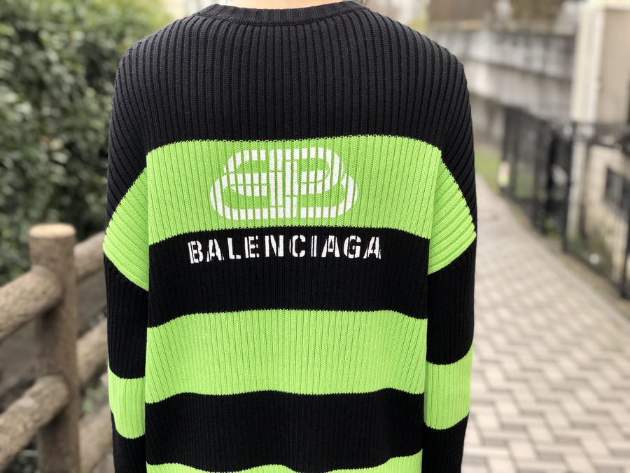 BALENCIAGA/バレンシアガ】より20SS ボーダーニットが買取入荷致しまし 