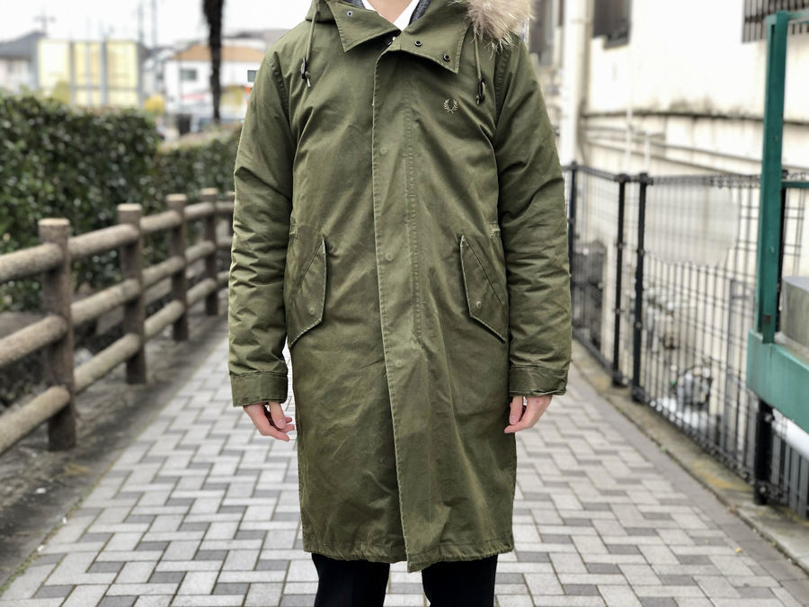 FRED PERRY/フレッドペリー】よりFISHTAIL PARKAが買取入荷致しました