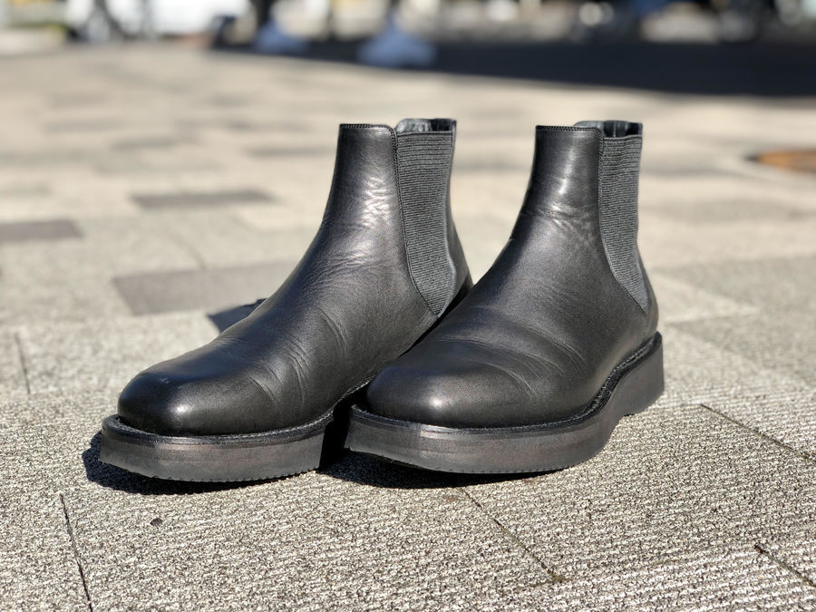 AURALEE/オーラリー】よりA20AS01FT LEATHER SQUARE BOOTS MADE BY 