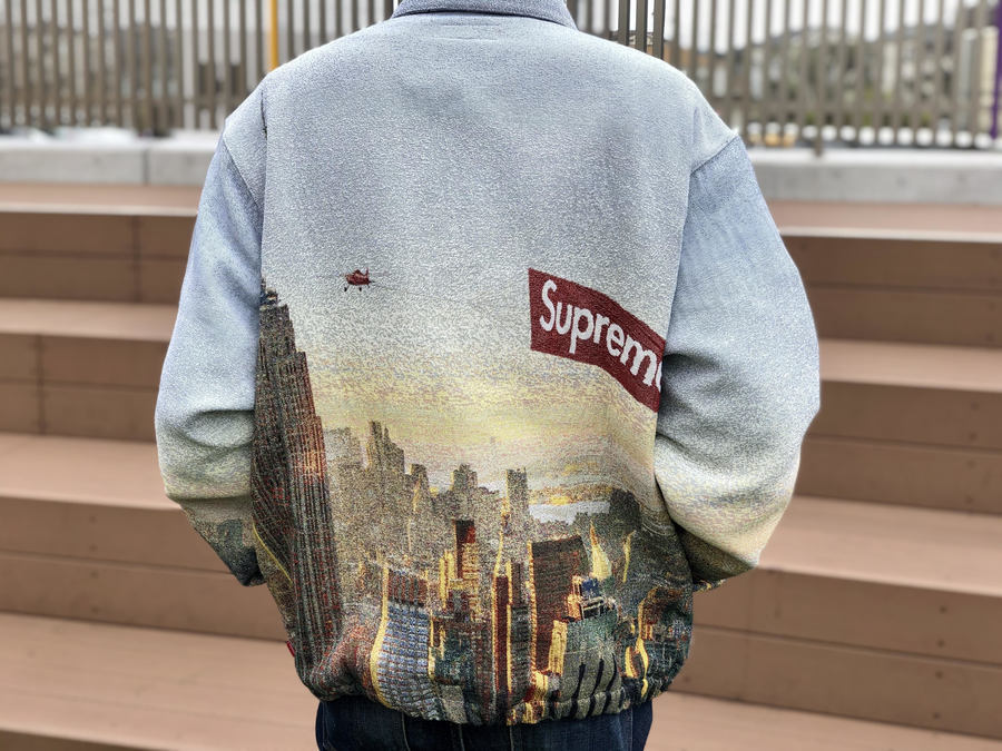 人気ストリートブランド【SUPREME/シュプリーム】よりAerial Tapestry Harrington Jacket Multiが買取