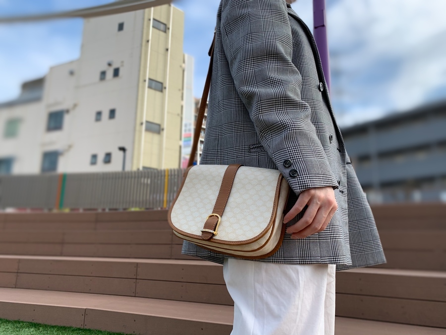 セリーヌ CELINE ショルダーバッグ マカダム柄 bag | tradexautomotive.com