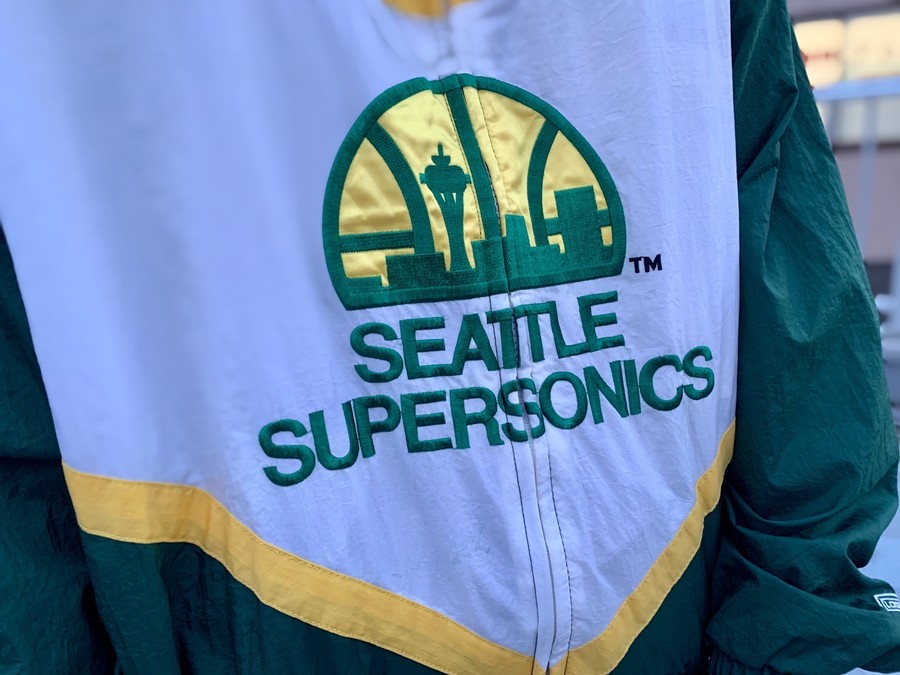 Starter Seattle Sonics nba ナイロンジャケット XL（starter