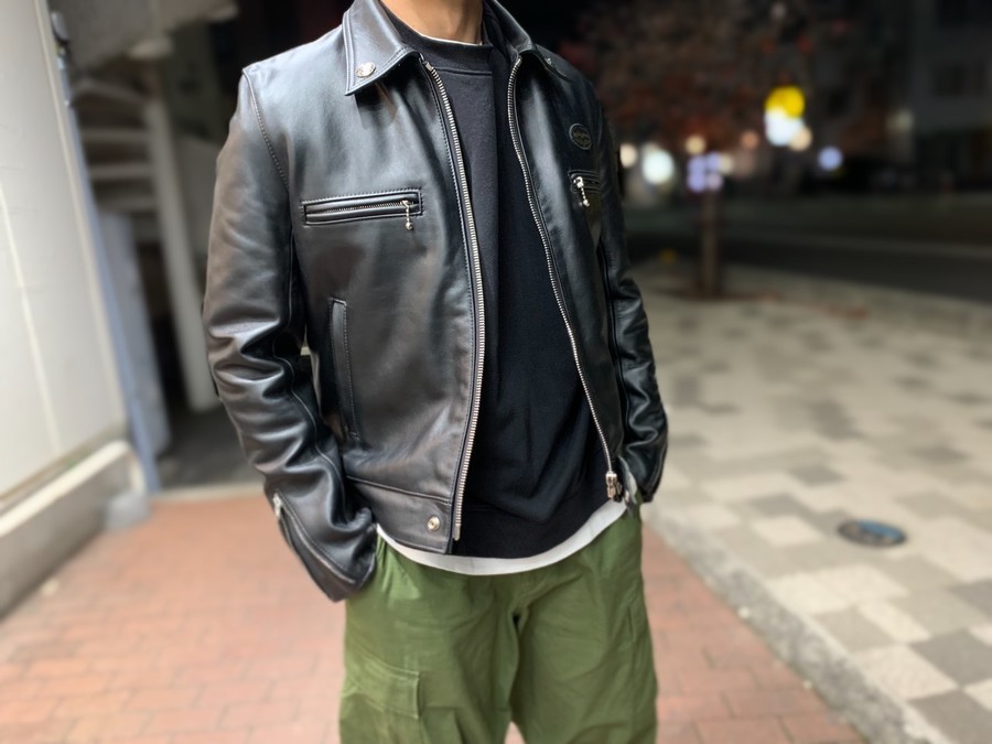 aviakit  lewis leather  　ライダース