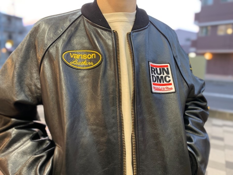 希少トリプルコラボ【VANSON×RunDMC×mitchell&ness/バンソン×ラン ...