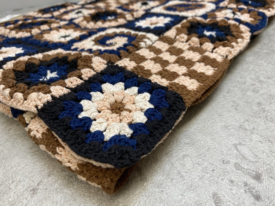 Story mfg. Piece Scarf ストール STORY mfg. PIECE SCARF - Blue | Garmentory