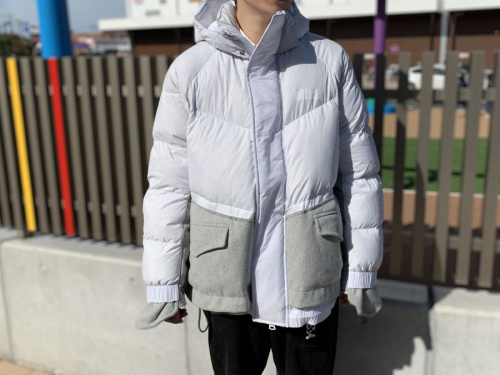 sacai NIKE コラボ ダウンジャケット XL オノさん専用 中古・古着通販】NIKE (ナイキ) sacai (サカイ) NRG PARKA