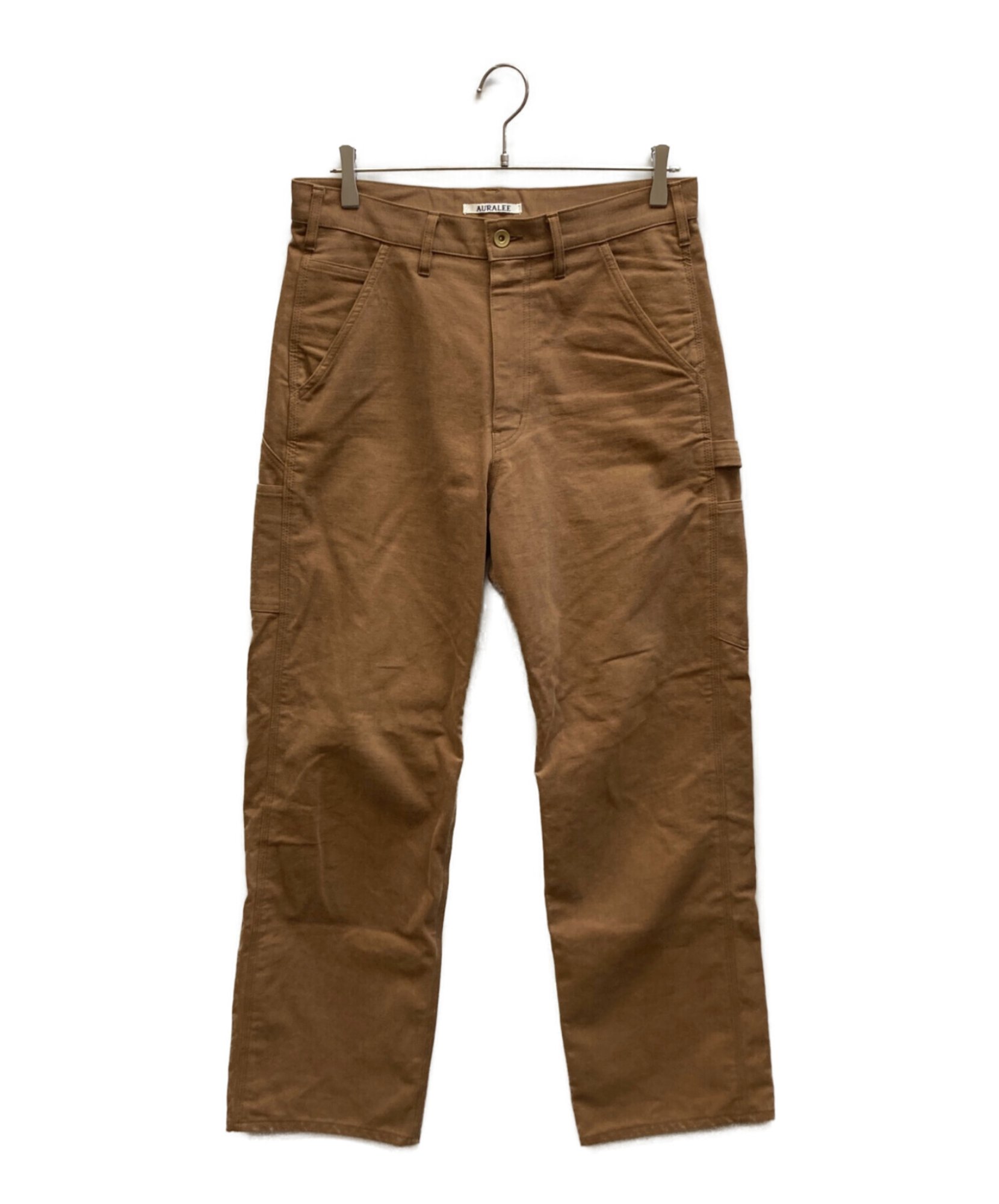 AURALEE / オーラリー】WASHED HEAVY CANVAS PANTS | 上質な素材感と