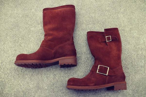 ジミーチュウのエンジニアブーツ