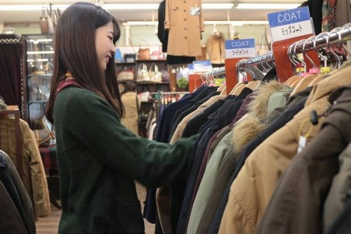 アパレルのフリーター