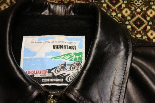 ホースレザーのアイアンハート