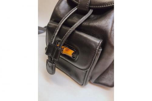 バンブーレザーリュックのレディース