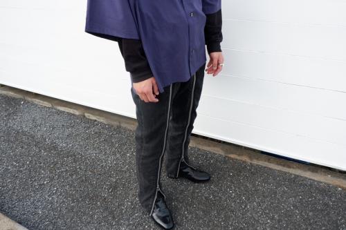 デニムパンツのメンズ