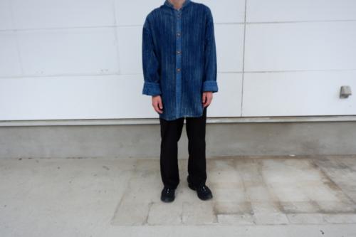 デニムシャツのメンズ