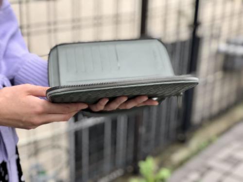 トラベルケースラウンドファスナー財布のイントレチャート 小物