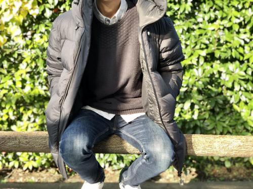 メンズ ブラック アウター