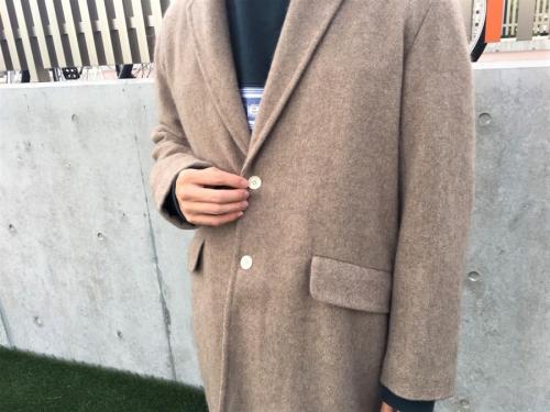 コモリのカシミヤチェスターコート