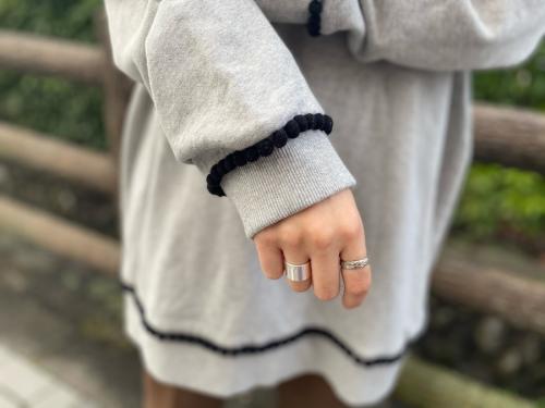 MM6 Maison Margiela｜オーバーサイズ スウェットシャツ ドレス