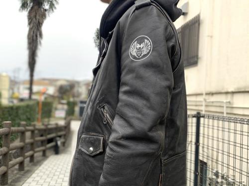 ヒューマンメイドのライダースジャケット