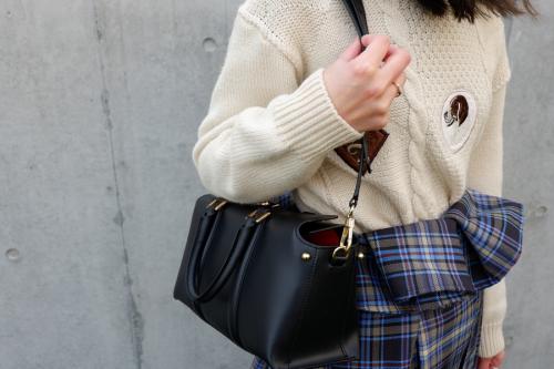 2WAYバッグのレディース ブラック